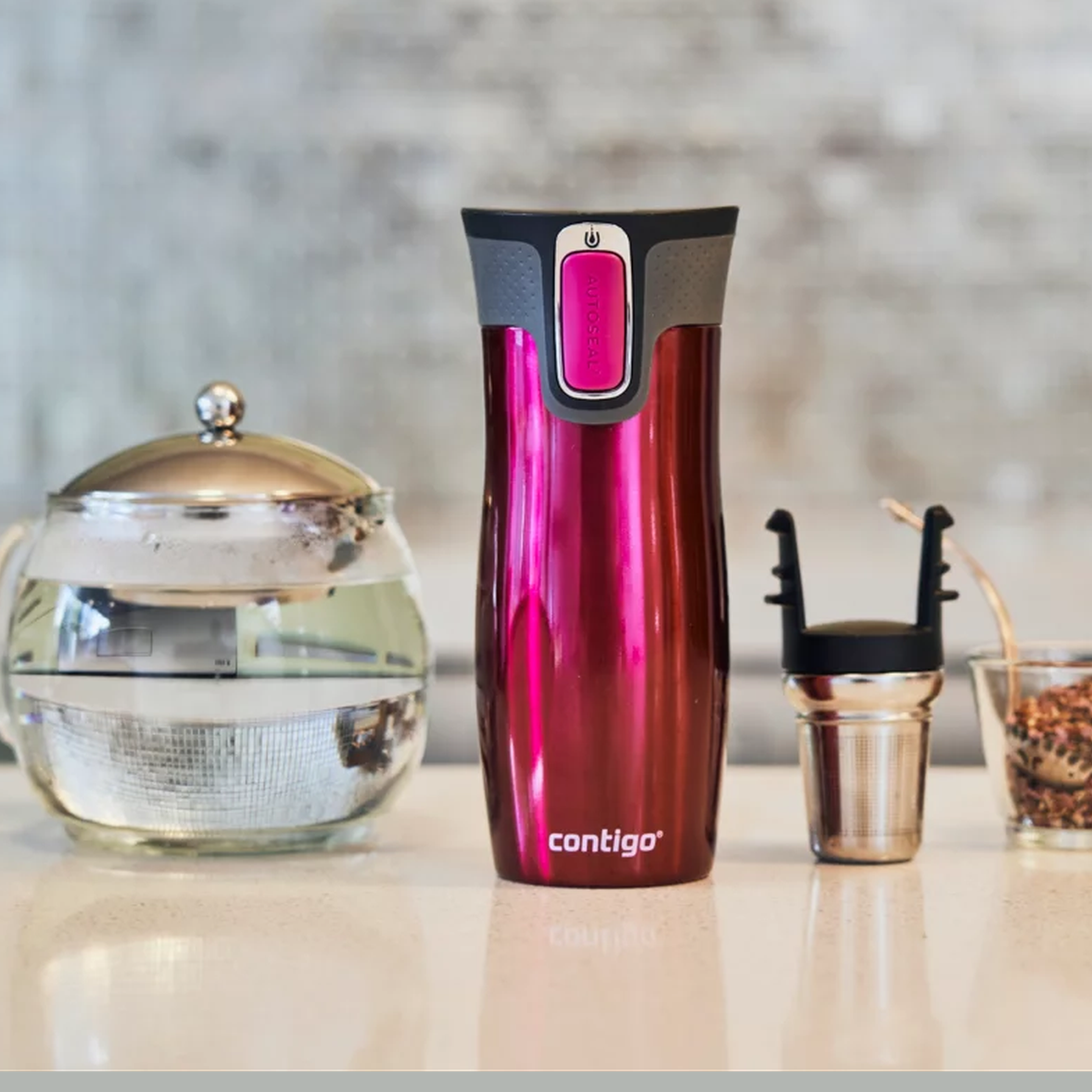 Contigo West Loop AUTOSEAL™ Travel Mug, 470 ml (Raspberry)