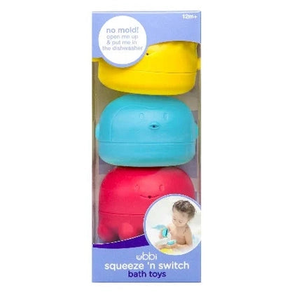 Ubbi - Bath Squeeze - Toys Set 3