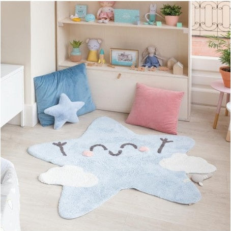 Lorena Canals Mr Wonderful Happy Star Rug 120x120