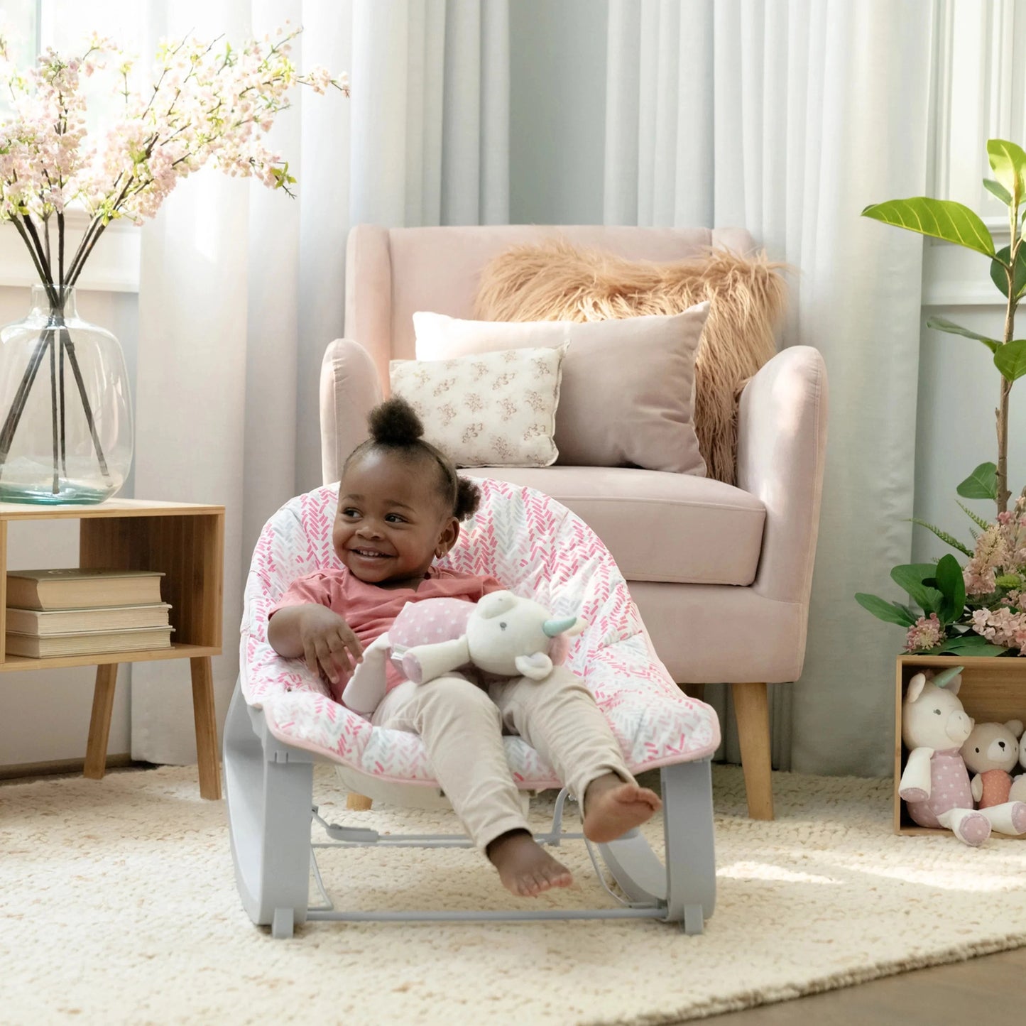 Kids2 - Ingenuity Keep 3 in 1 Cozy Rocker - Lily