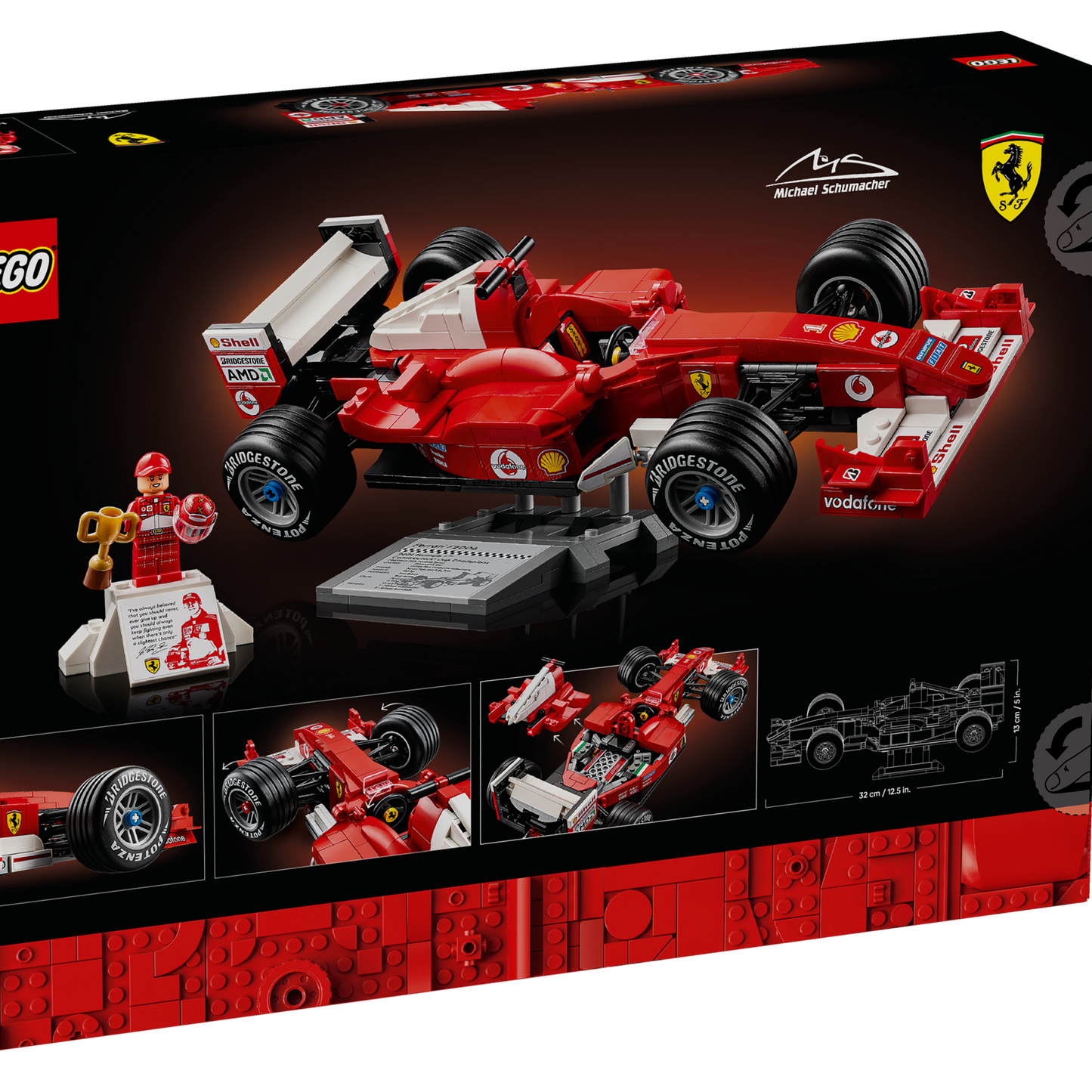 Lego Ferrari F2004 & Michael Schumacher (11375)