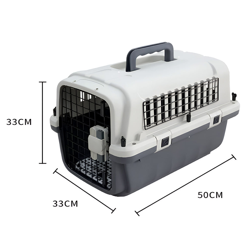 50cm Portable Hard-Sided Pet Carrier