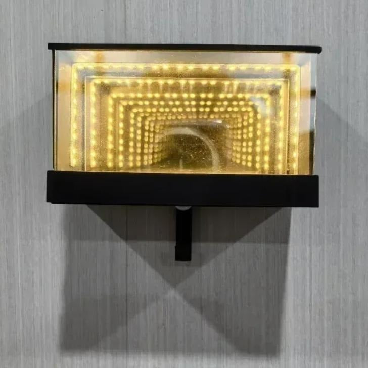 Wall-Mounted Key Holder with LED Light – Modern Storage Organizer