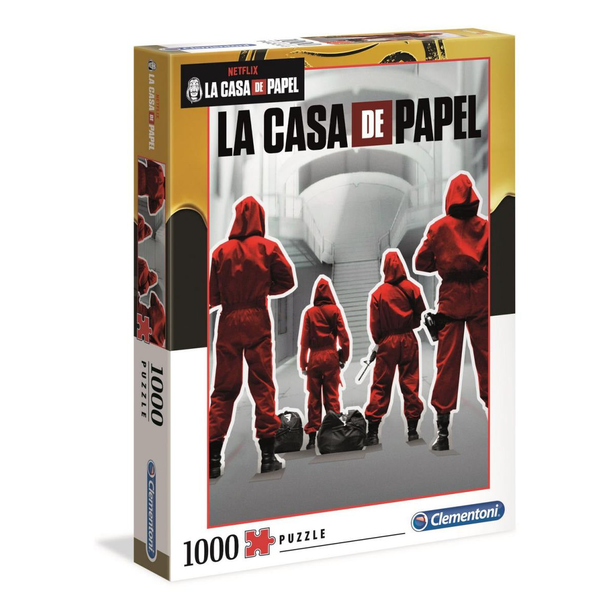 Clementoni Puzzle La Casa De Papel-Money Heist-1000 Pcs