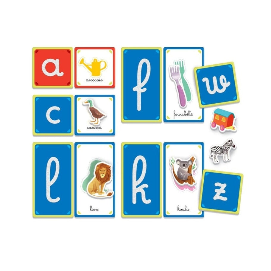 Clementoni Les Lettres Tactiles Montessori