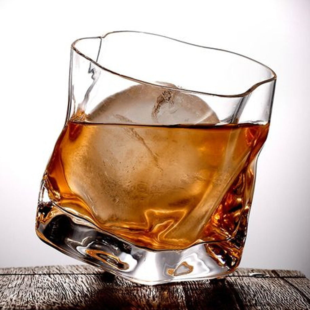 Danny Home Twisted Glasses Cups 280ml 4-Pcs – Clear