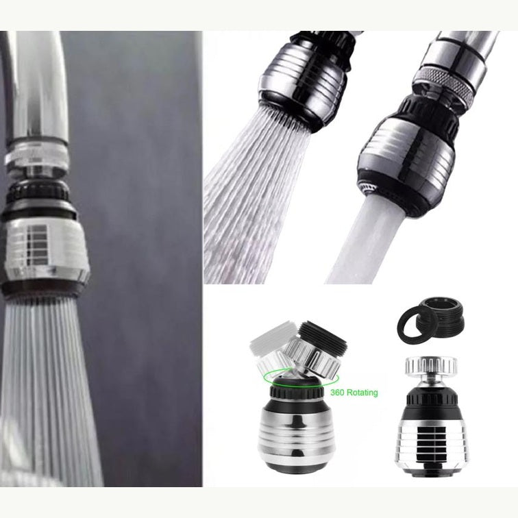 Kitchen Chrome Faucet Filter Foamer and Shower