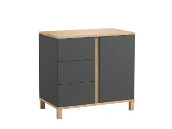 VOX Dresser Altitude graphite/oak (L90 x W53 x H84) Weight 47.9
graphite
oak