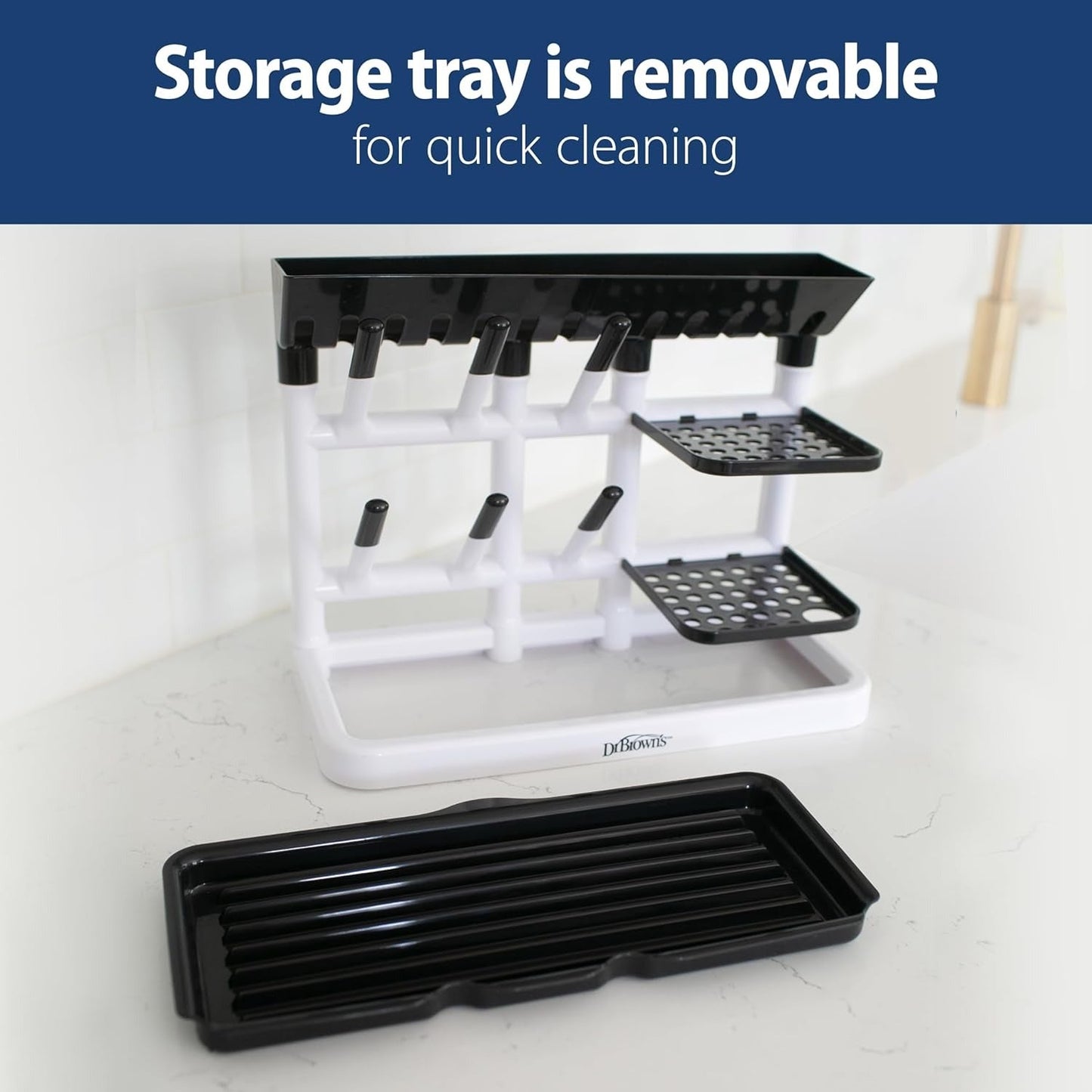 Dr. Brown’s Drying Tower – Countertop Bottle Dryer