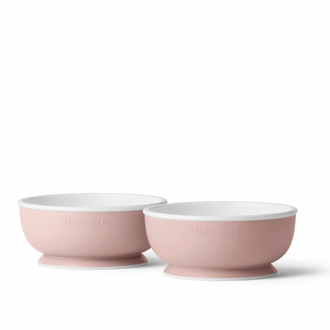 Babybjorn - Baby Bowl - 2pack - Powder Pink