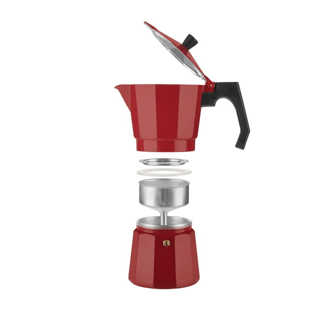 ERNESTO® Italian Coffee Maker , Aluminum , 9 cups