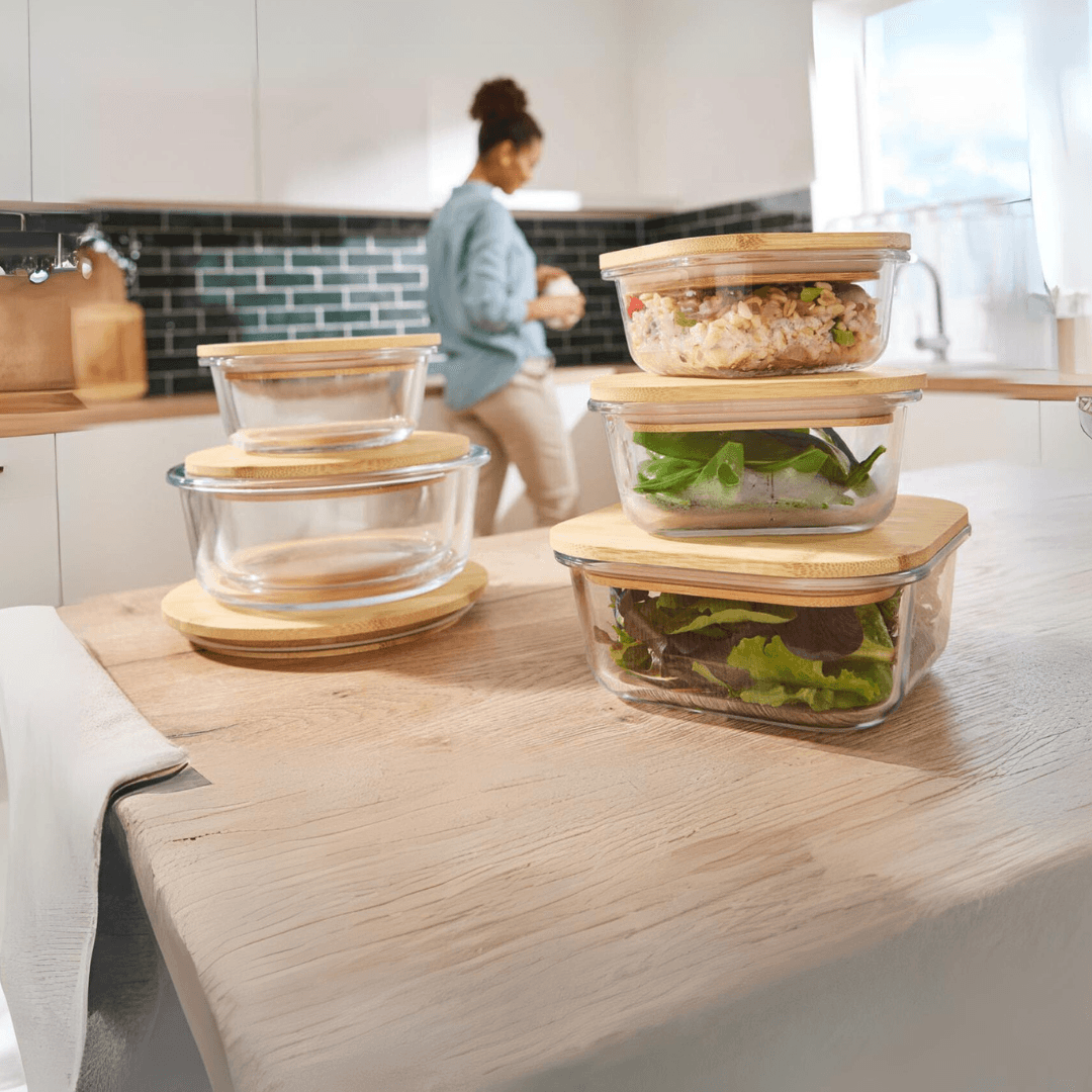 Ernesto Storage Boxes, Set of 3 Round