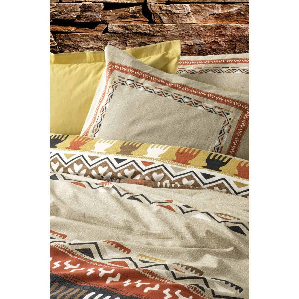 Double size bed duvet cover set 100% cotton MAGNUS