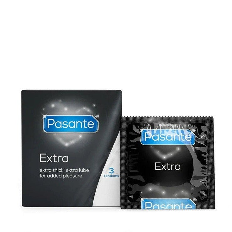 Pasante Extra Condoms - 12 Condoms
