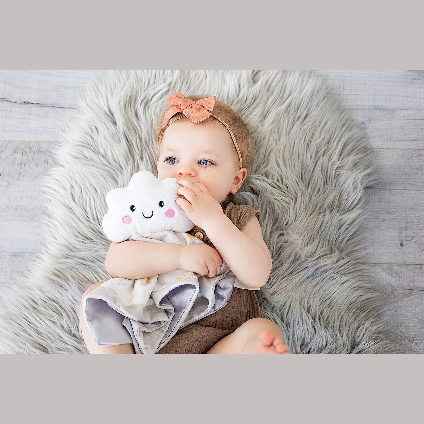 Cloud Lovey Blanket White