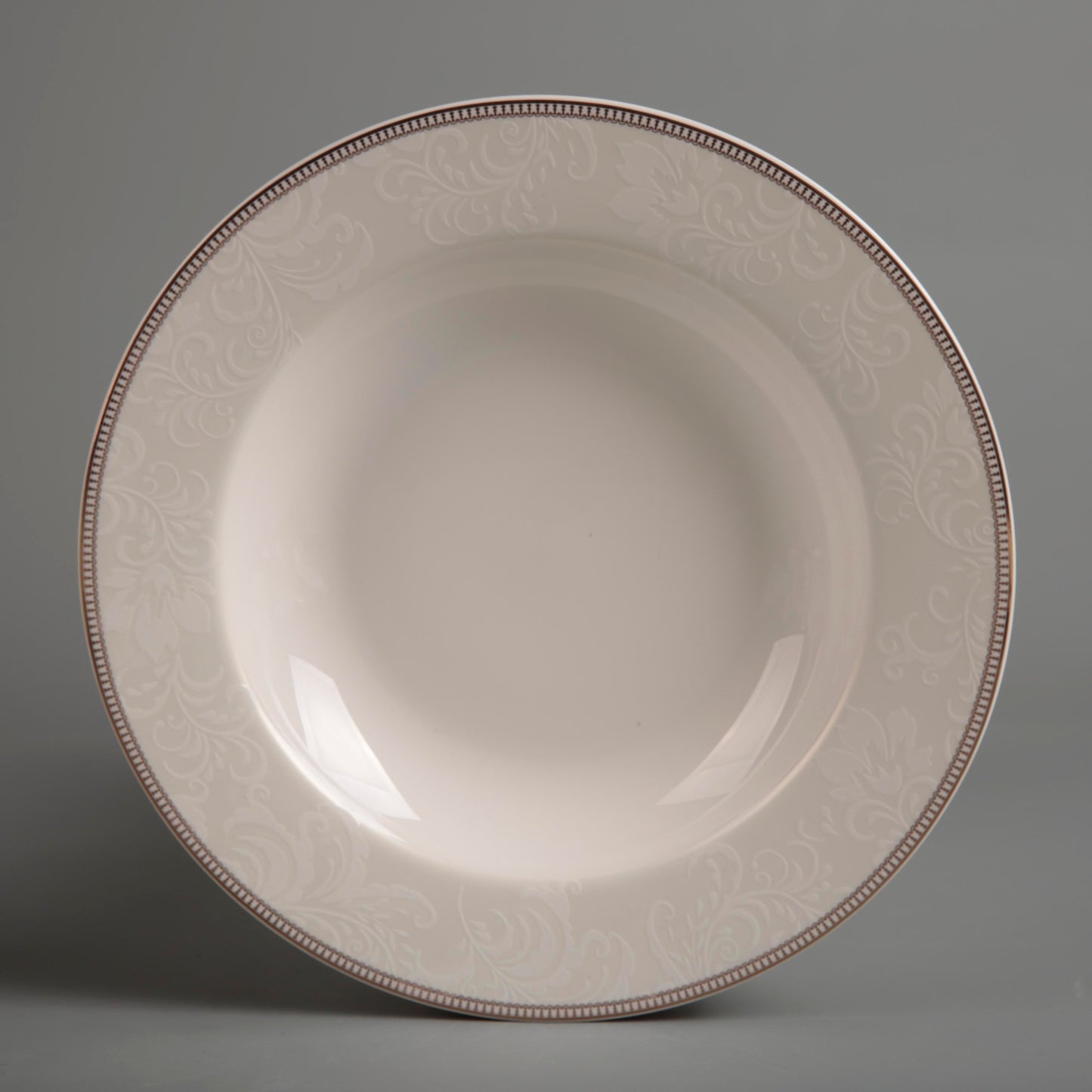 Symphony gold décor soup plate Ø:21.5cm
