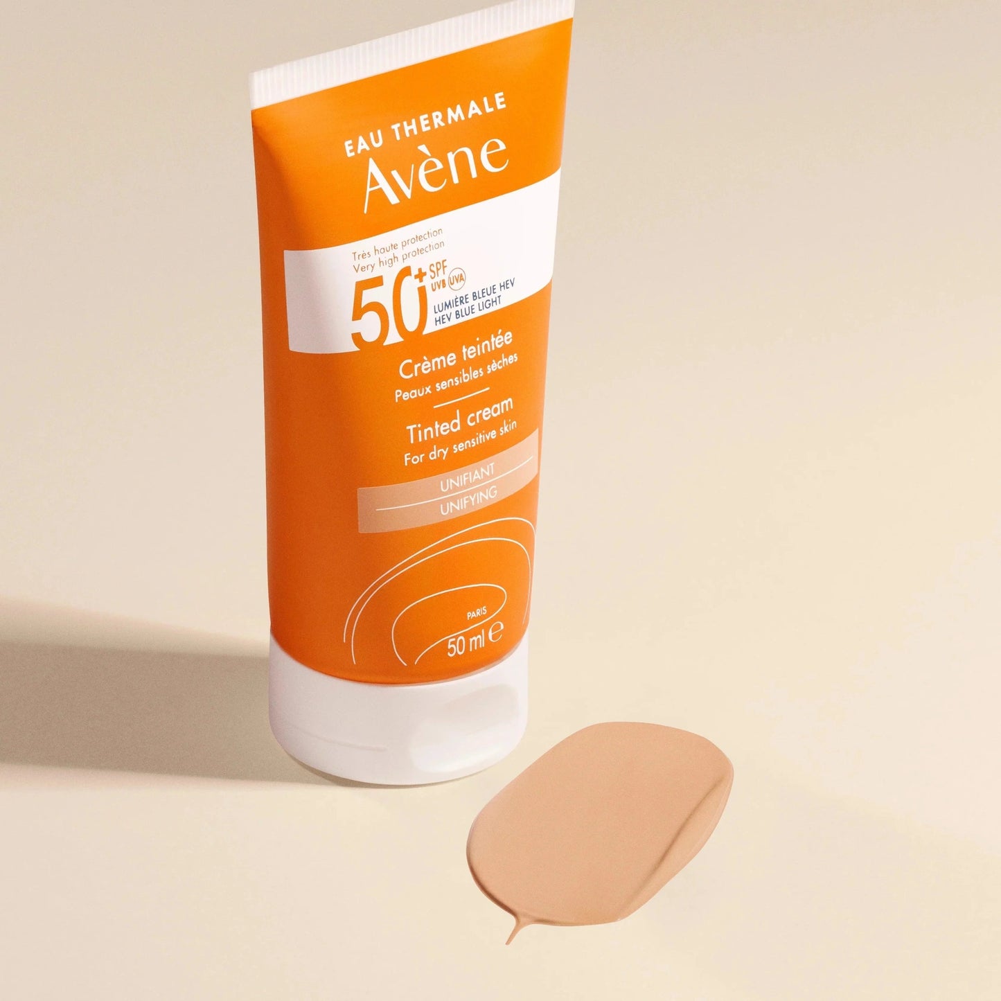 Avene tinted cream spf50+ for dry sensitive skin 50ml