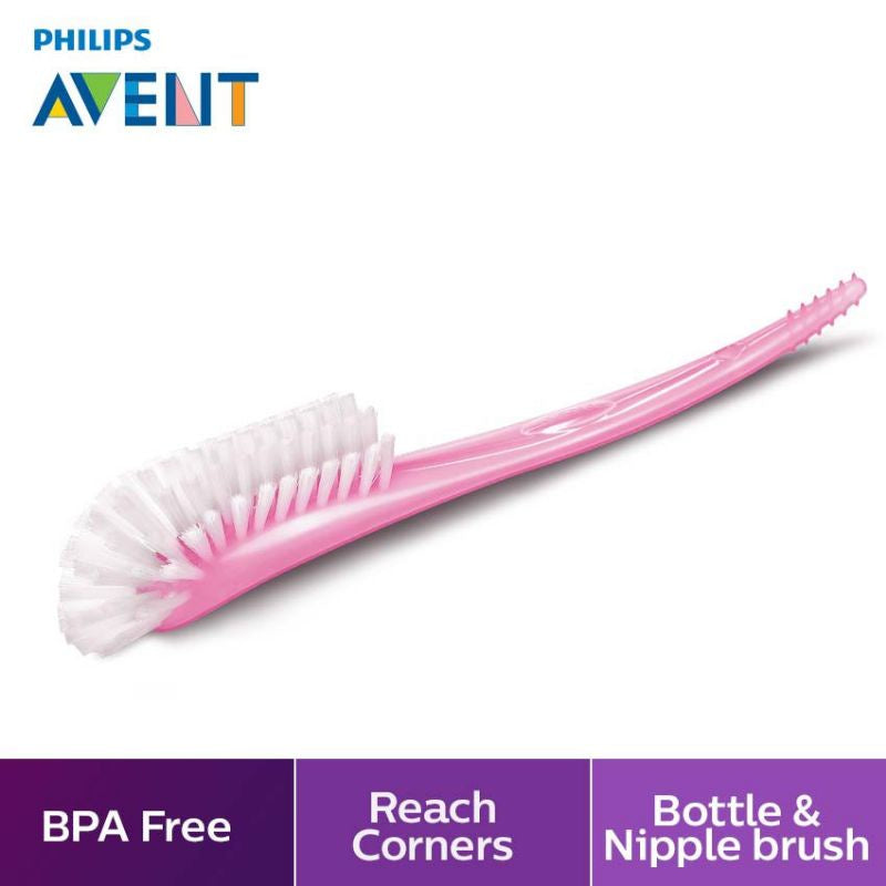 Avent - Bottle & Teat Brush - Pink