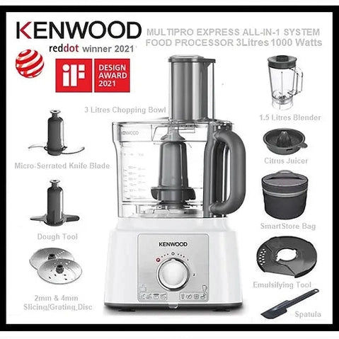 Kenwood MultiPro Express White FDP65.450WH