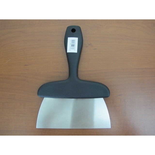 Long Handled Stainless Steel Dough Scraper