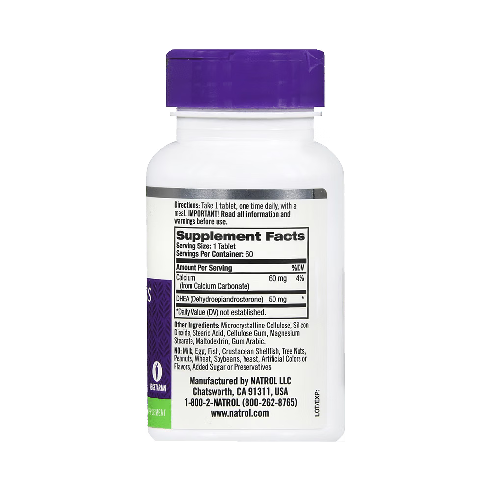 Natrol DHEA Mood & Stress 50 mg 60 Tablets