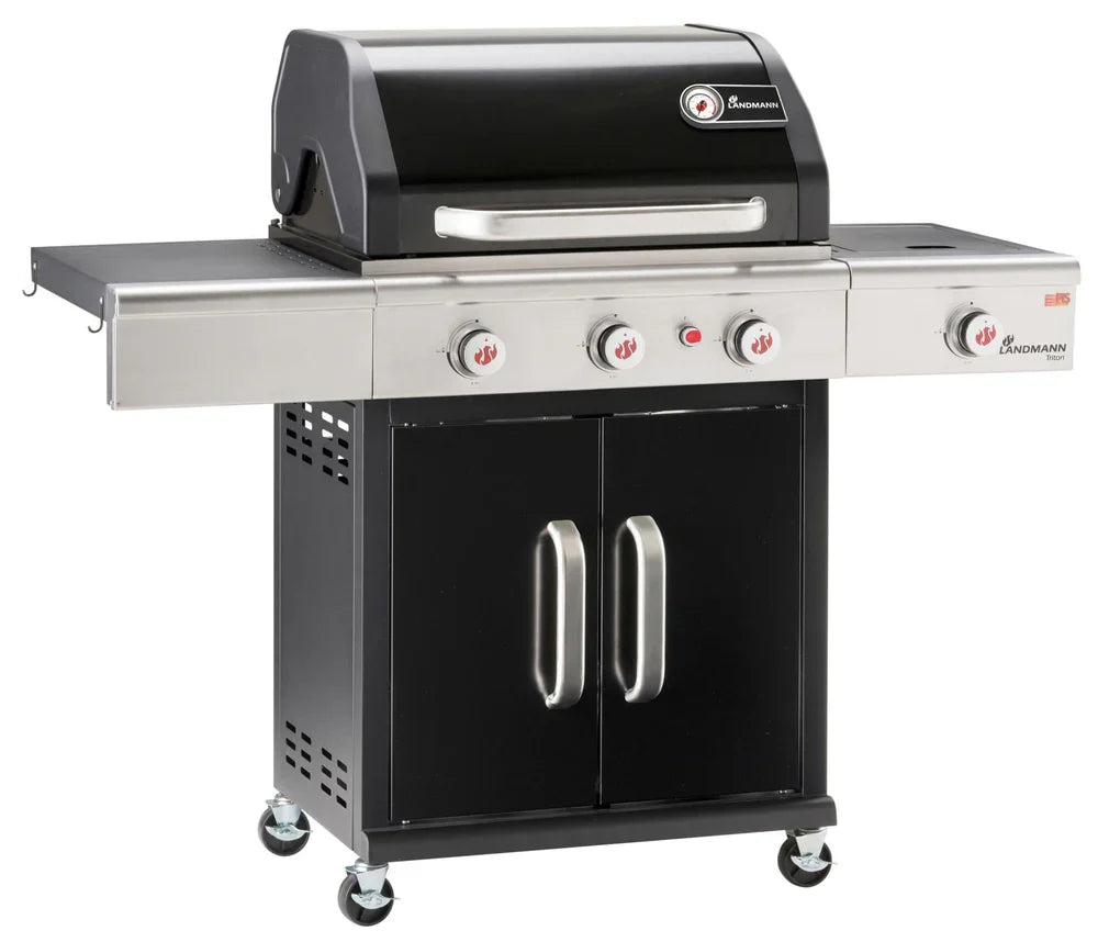 Landmann Triton Cook 3.1 Gas BBQ - Black