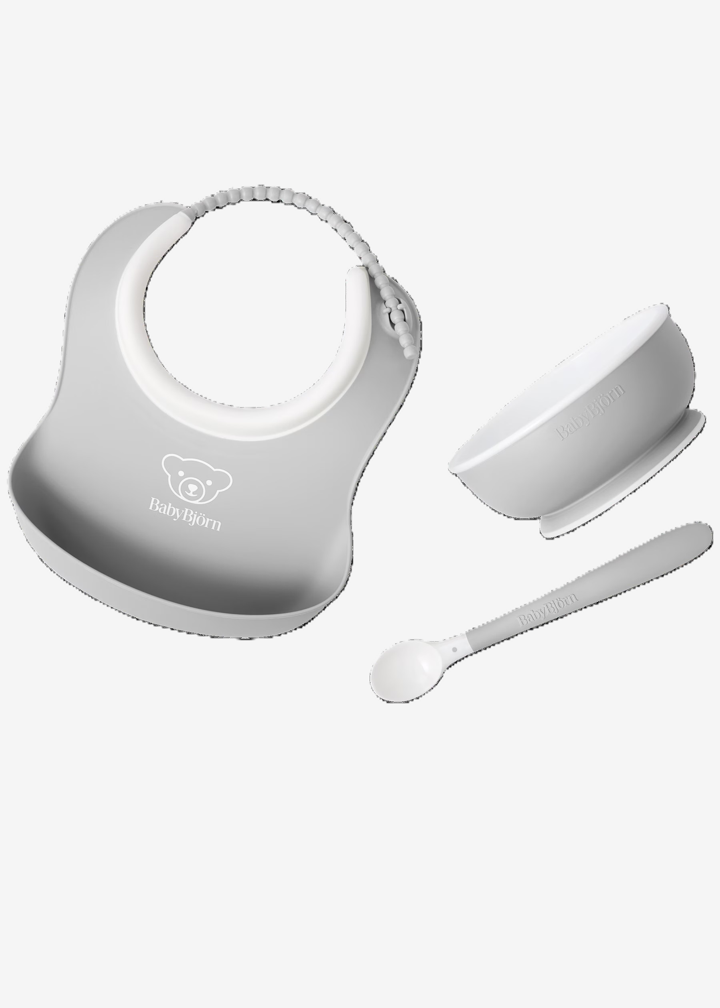 Babybjorn - Baby Feeding Set - Gray