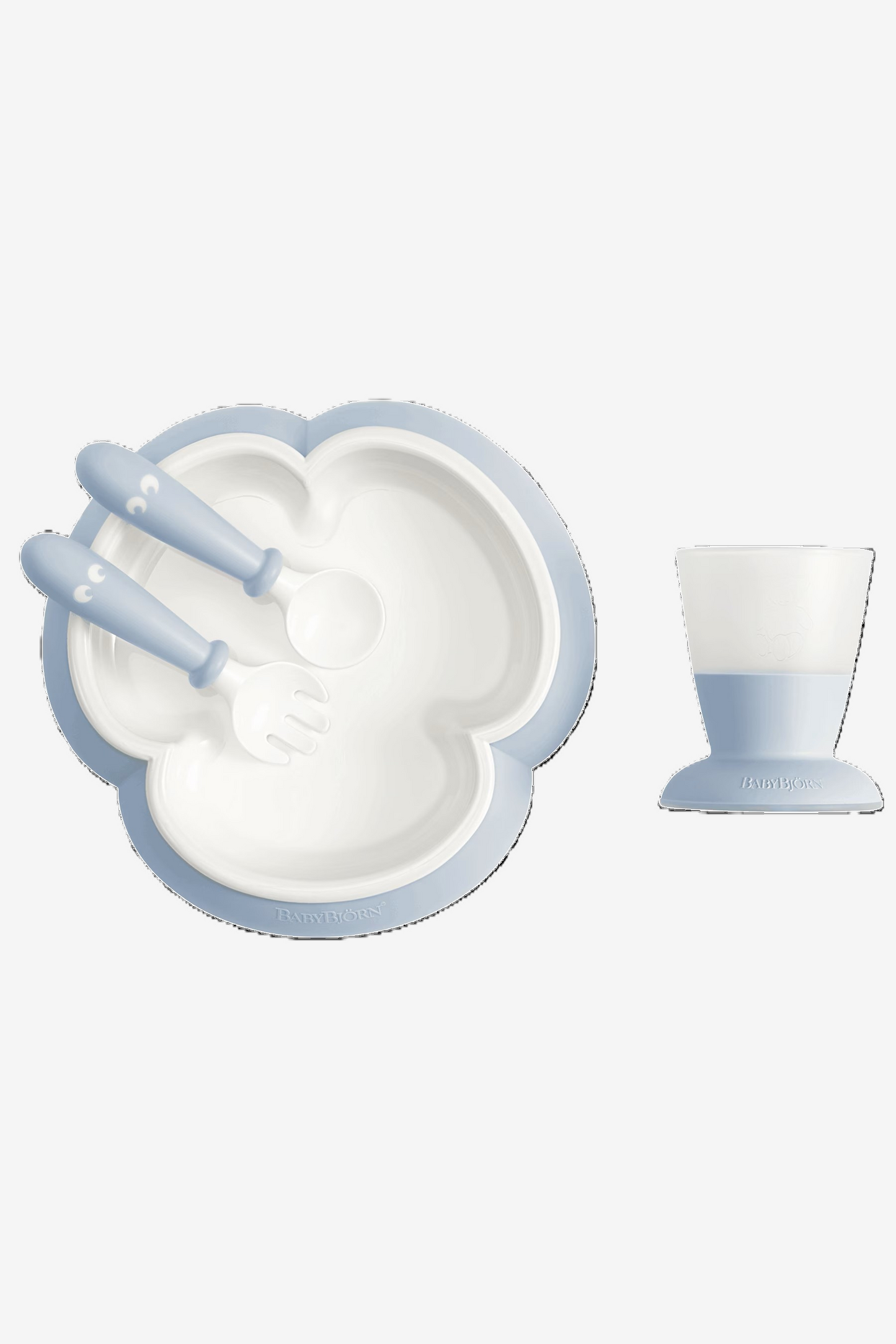 Babybjorn - Baby Feeding Set - Powder Blue