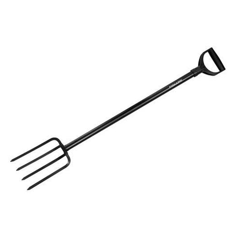 Straight Gardening Black Fork by Fiskars