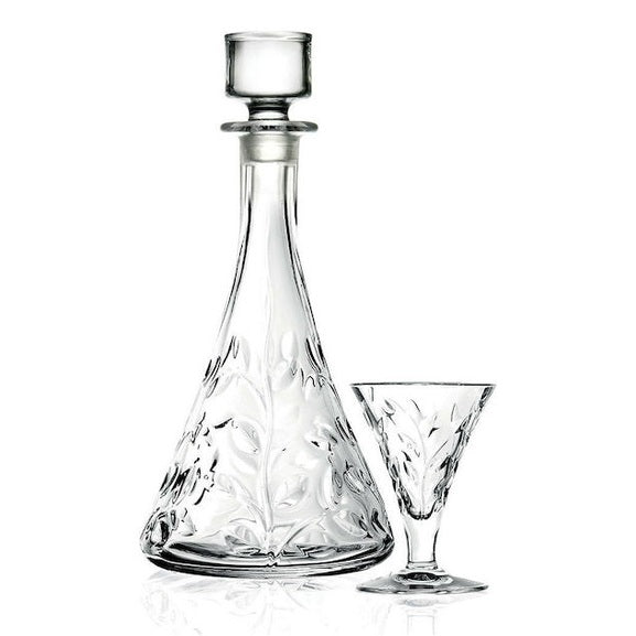 RCR liqueur set ( 1 decanter + 6 liqueur(short))