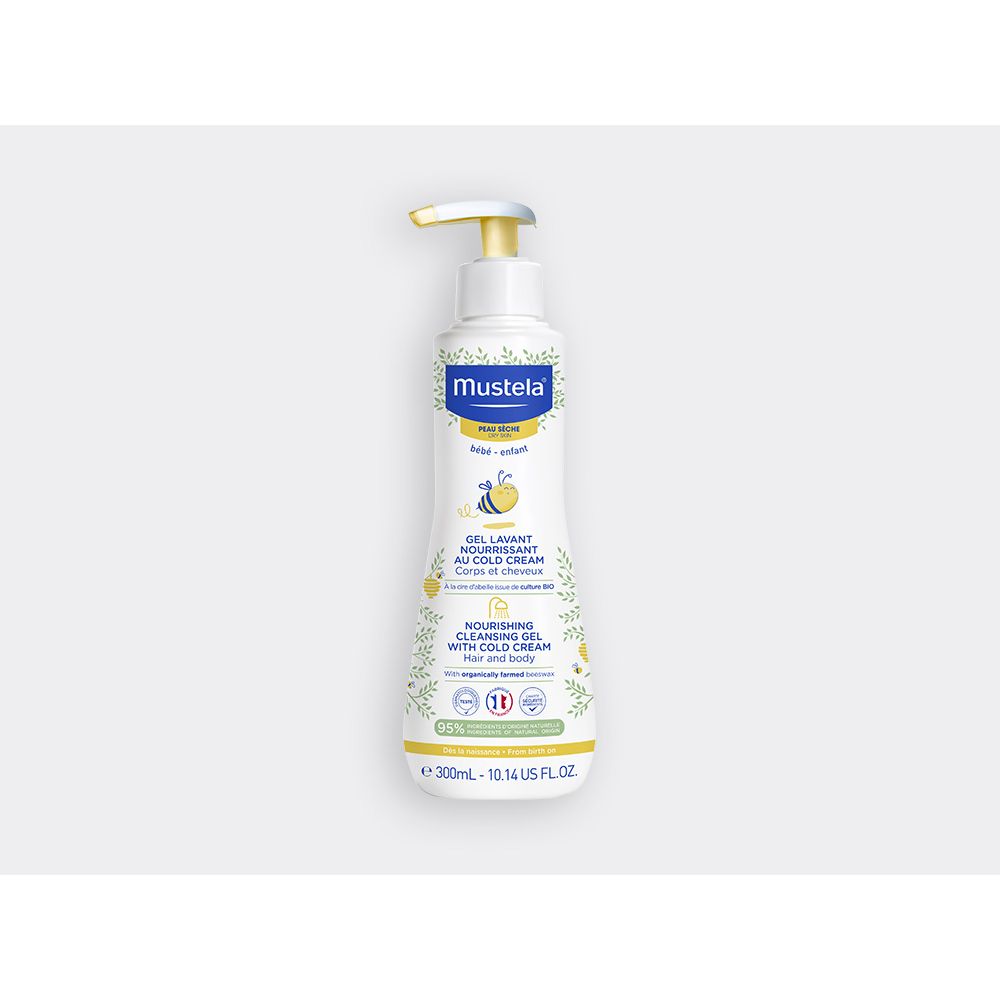 MUSTELA NOURISHING CLEANSING GEL WITH COLD CREAM 300ml