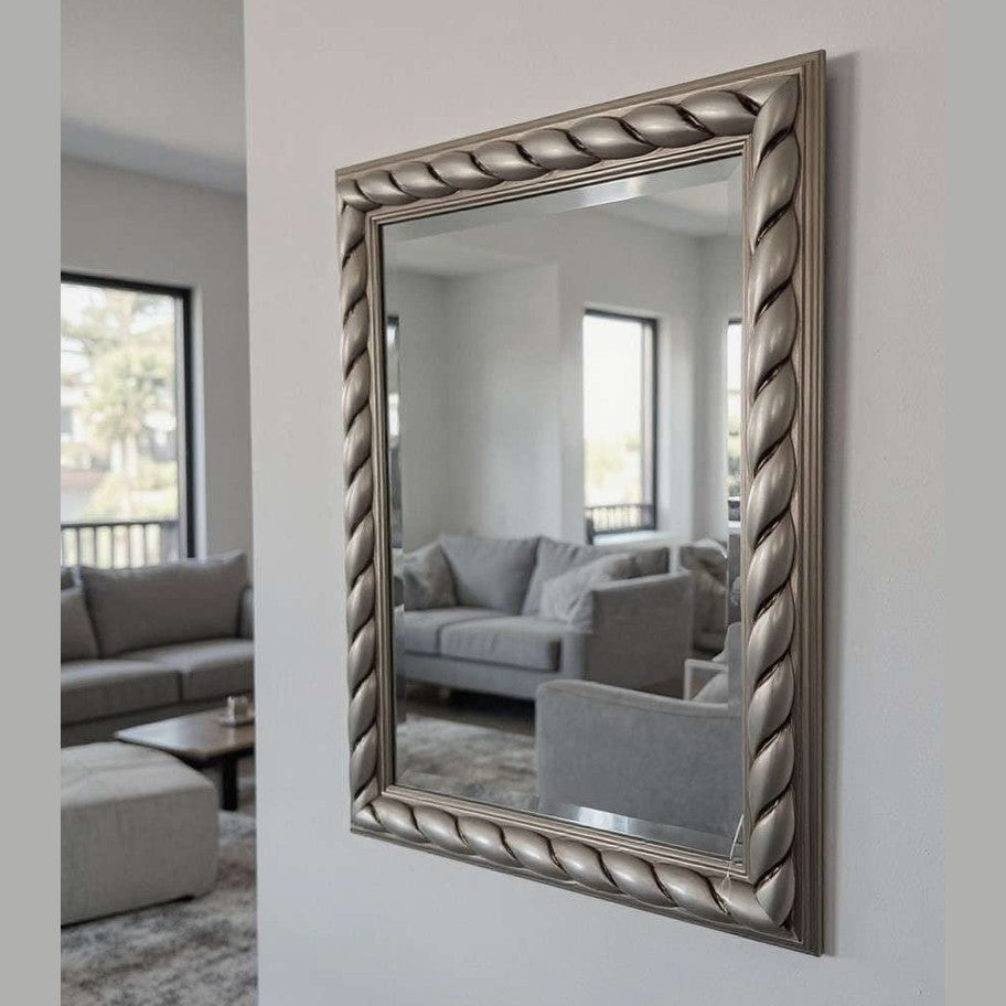 Amalia Silver Wall Mirror – Made in Germany