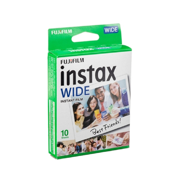 Fujifilm Instax Wide Instant Film 1-Pack (10 Exposures) for use with Fujifilm Instax Wide 300, 200, and 210 Cameras