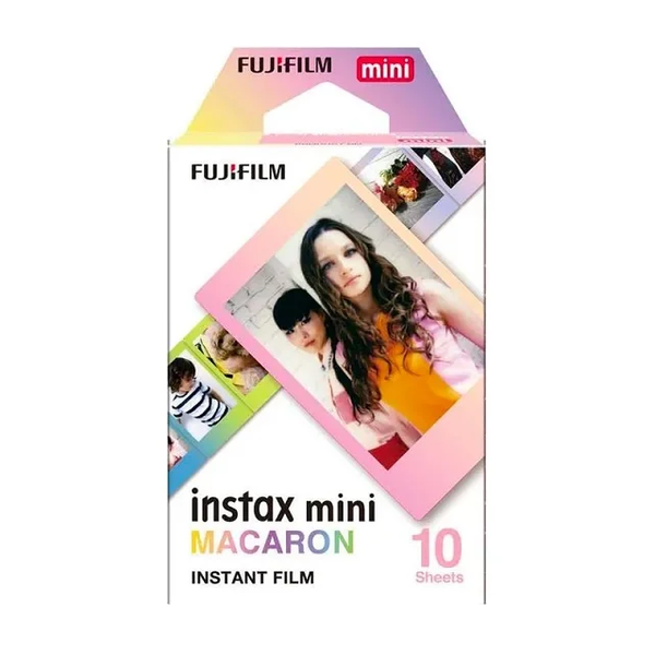 Fujifilm Instax Mini Film – 1 Pack (10 Sheets) – Macaron Edition