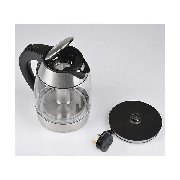 G3Ferrari G10066, BolleBlu Electric Glass Kettle and Teapot for Infusion Teas 1.8 Litre