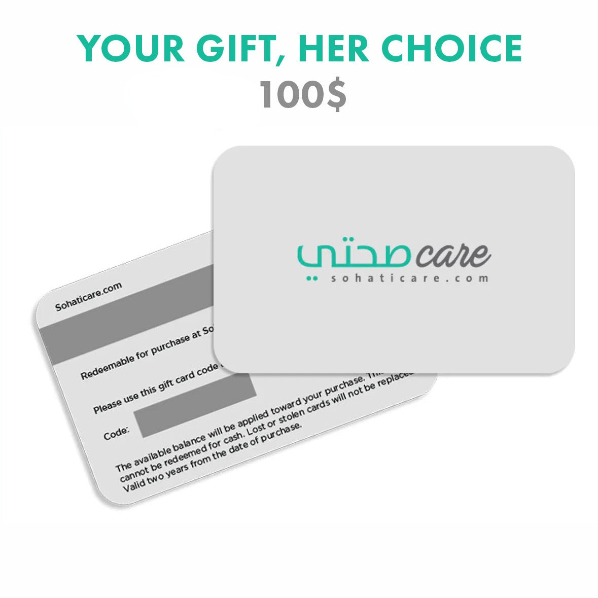 SohatiCare Gift Card 100$ - Medaid