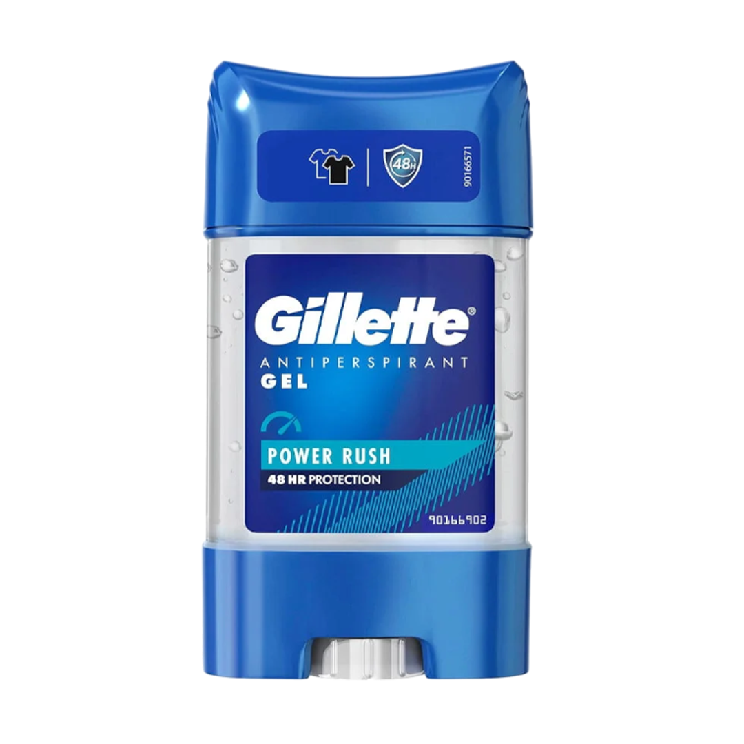 Gillette Power Rush Gel Deodorant For Him - 70ml - Medaid International