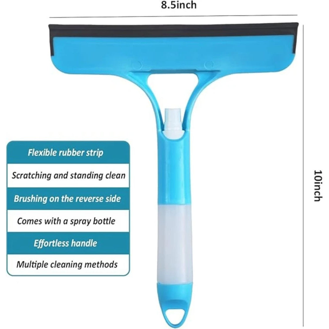 Glass Wiper with Spray