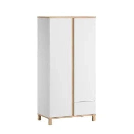 VOX Wardrobe 2-door Altitude white/oak (L90 x W53 x H184) Weight 82.5
white
oak