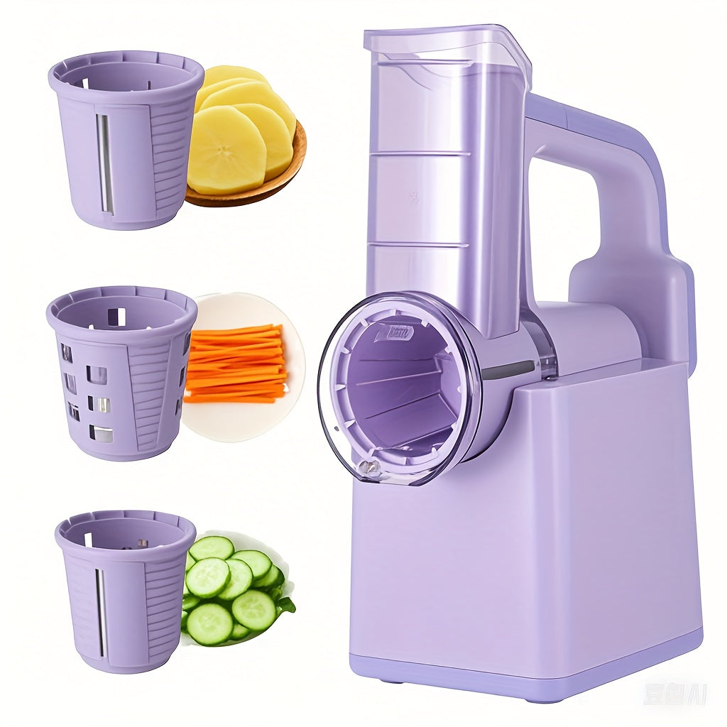 Multi-Blade Electric Rotary Grater and Cutter