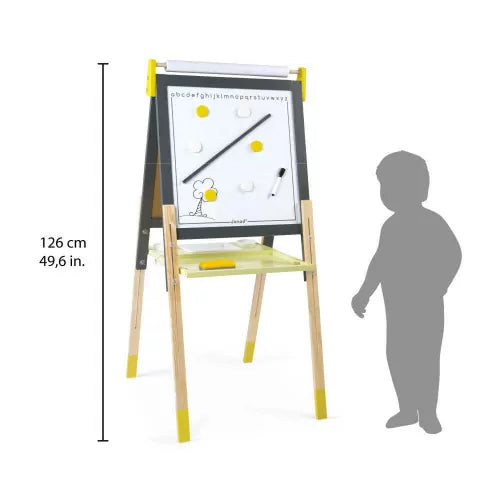 Janod - Blackboard - Grey/Yellow
