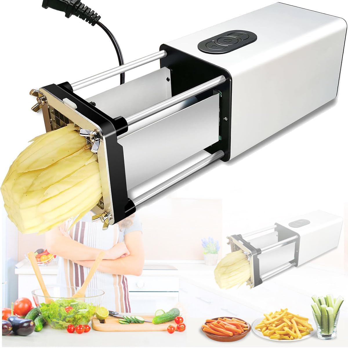 Electric Multifunctional Vegetable Cutter عرض رمضان