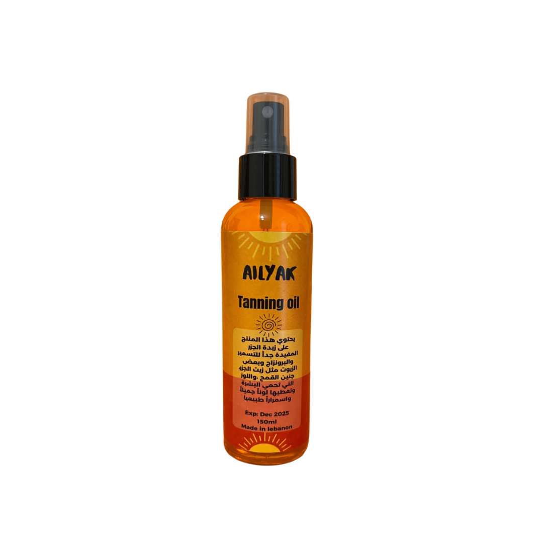 Ailyak Natural Tanning Oil 150ml - Medaid International