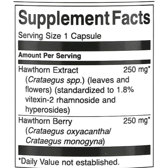 Hawthorn 500Mg