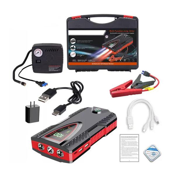 Hay-power Car Jump Starter & Wheel Pump 99800mAh - JX30