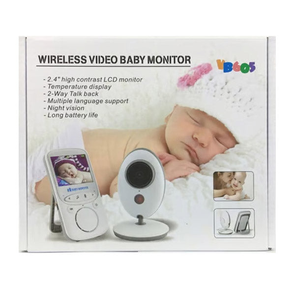 Wireless 2.4'' LCD Audio Video Baby Monitor VB605