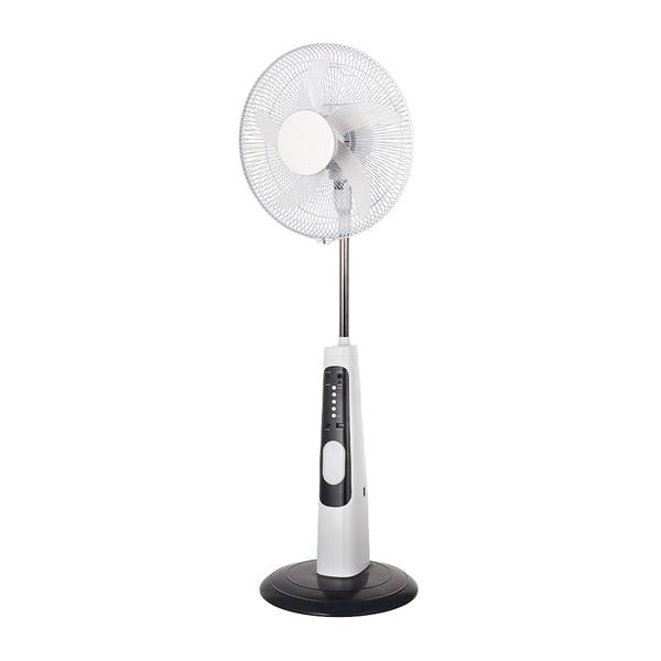18-Inch Rechargeable 9 Wind Speed Stand Fan with LED Light and Remote Control Rechargeable KL-1938H