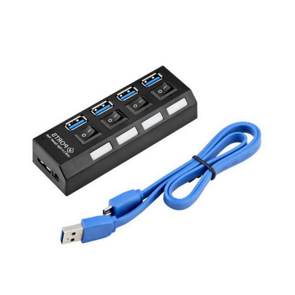 Hay-tech USB HUB 3.0 With Switch