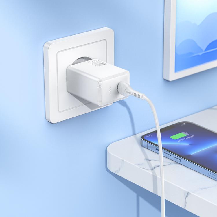 Hoco N70 Nuevo USB-C to Lightning 30W Adapter with Cable