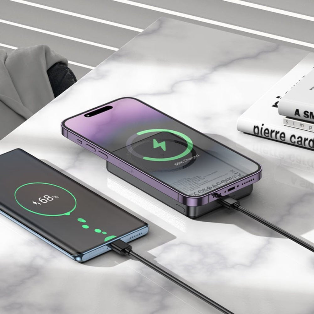 Hoco Power Bank PD20W Wireless Charging 10000mAh